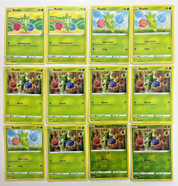 Pokemon Tcg lot of 12 Roselia Reverse Holo Common basic - Image 1