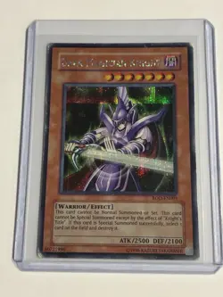 Yugioh Dark Magician Knight ROD-EN001 Parallel Secret Rare - Image 1