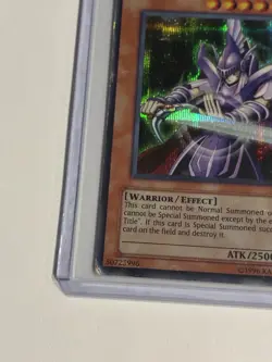 Yugioh Dark Magician Knight ROD-EN001 Parallel Secret Rare - Image 4