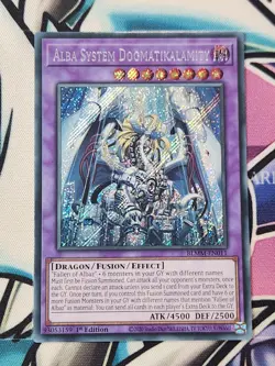 BLMM-EN011 Alba System Dogmatikalamity Secret Rare 1st Edition YUGIOH - Image 1
