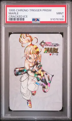 PSA9 Marl Stained Glass Chrono Trigger Card - Image 1
