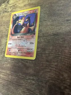 Pokemon Dark Charizard TCG Non-Holo Rare Card 21/82 NM- Condition - Image 4