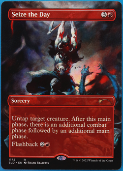 Seize the Day (Secret Lair Promo) NM MTG MAGIC CARD (507441) ABUGames - Image 1