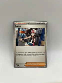 Pokemon | Lotta | 084/086 | Trainer Karte | Weisse Flammen | NM | Deutsch - Image 1