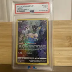 2023 POKEMON SWORD & SHIELD CROWN ZENITH #GG10 FULL ART/MEW PSA 9 - Image 1