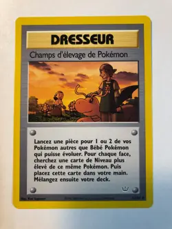 Pokemon [FRENCH] Breeder Fields 62/64 Neo Revelation 2000 NM - Image 1
