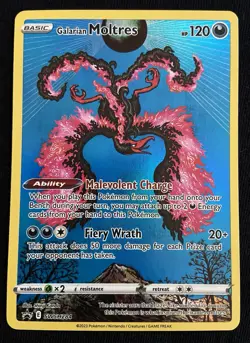 Pokemon TCG Crown Zenith Legendary Bird Promo Lot NM-M Galarian Moltres SWSH284 - Image 2