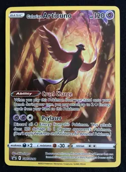 Pokemon TCG Crown Zenith Legendary Bird Promo Lot NM-M Galarian Moltres SWSH284 - Image 5
