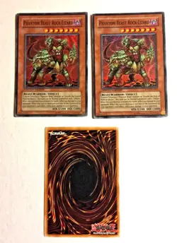 2X Phantom Beast Rock-Lizard (Special Edition) YuGiOh Foil FOTB-ENSE1 - Image 1