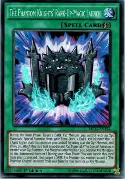 Yugioh The Phantom Knights' Rank-Up-Magic Launch MP17-EN152 1st Edition Super Ra - Image 1