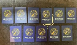 Japanese Monkey D. Luffy P-033 Promo ONE PIECE Card Game Jump Luffy * 11 - Image 2