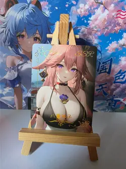 Yae Miku | Genshin Impact | Guosetianxiang SRR-040 | Goddess Story Waifu Card - Image 1