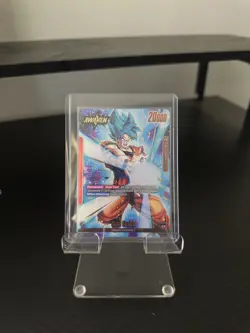 Son Goku Leader Alt Art Secret Rare FB01-001 Dragon Ball Fusion World Card JP - Image 1