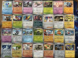 Pokemon TCG Stellar Crown Holo And Reverse Holo x28 Cards Bundle - Image 1