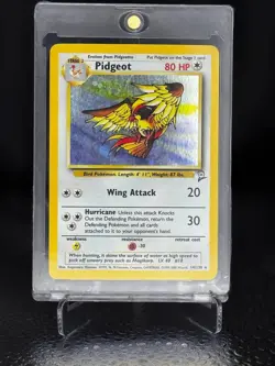 Pokemon Pidgeot Base Set 2 14/130 Holo Rare - WOTC 2000 - Image 1