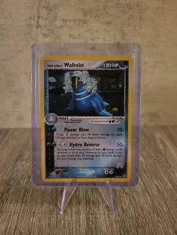 Pokemon Team Aqua's Walrein EX Team Magma vs Team Aqua Holo Card 6/95 NM - Image 1