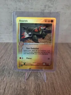 Pokemon TCG Anorith 27/100 Sandstorm Reverse Holo Card WOTC NM - Image 1