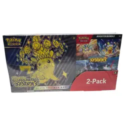 Pokemon Surging Sparks ETB & Booster Bundle Costco 2-pack. Factory Sealed - Image 1