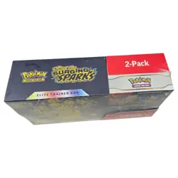 Pokemon Surging Sparks ETB & Booster Bundle Costco 2-pack. Factory Sealed - Image 3