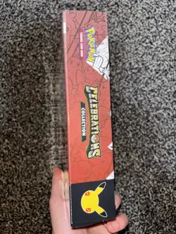 Pokemon TCG: Celebrations 25th Anniversary Lance's Charizard V Box New & Sealed - Image 3
