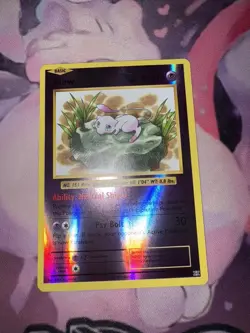 NM! Lilypad Mew (53/108) XY Evolutions Ultra Rare Reverse Holo Pokemon Card! - Image 1