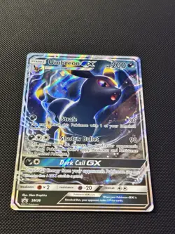 Pokemon TCG - Umbreon GX Full Art Holo Card SM36 - Image 2