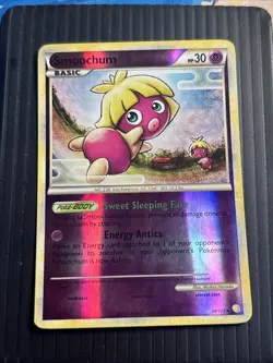 Pokemon Smoochum Reverse Holo Rare Card 30/123 HeartGold SoulSilver Edition - Image 2