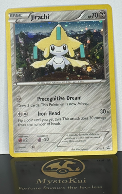 Jirachi XY195 Black Star Promo Holo English 2017 - Pokemon Card TCG NM Mint - Image 1