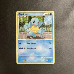 Pokemon Card Squirtle Unleashed Common 63/95 Near Mint - Image 1
