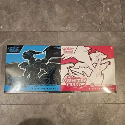Pokemon Center Black Bolt & White Flare Elite Trainer Box ETB Set ?? SEALED? - Image 1