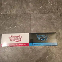 Pokemon Center Black Bolt & White Flare Elite Trainer Box ETB Set ?? SEALED? - Image 3