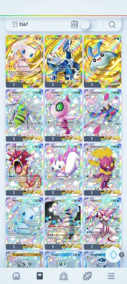 Pokemon TCG Pocket Account 3 Gold Cards, 27 Shinys - Image 1