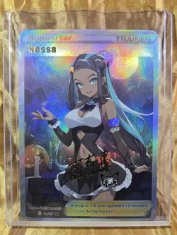 NESSA Pokemon Trainer Waifu Goddess CUSTOM CARD NM - Image 2