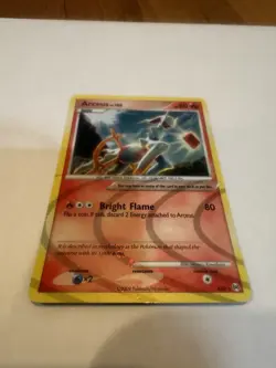 Pokemon TCG Arceus Lv.100 AR3 Platinum Holo Rare Card NM Condition - Image 1