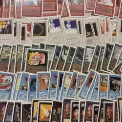Magic the Gathering MTG Vintage 120 Card Lot Light Play Revised Commons - Image 3