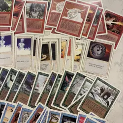 Magic the Gathering MTG Vintage 120 Card Lot Light Play Revised Commons - Image 4