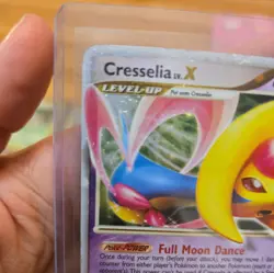 Pokemon TCG Cresselia LV.X Holo Ultra Rare Card 103/106 Great Encounters LP - Image 2