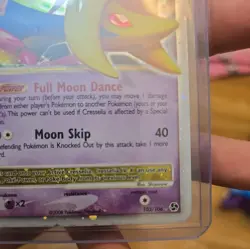 Pokemon TCG Cresselia LV.X Holo Ultra Rare Card 103/106 Great Encounters LP - Image 4