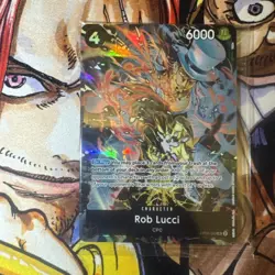 OP05-093 Rob Lucci (Illustration Box EX) SEALED Promo, One Piece Card Game - Image 1