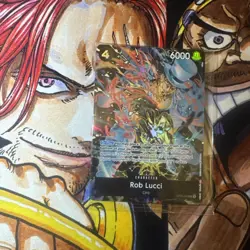 OP05-093 Rob Lucci (Illustration Box EX) SEALED Promo, One Piece Card Game - Image 2
