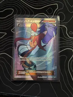 Pokemon TCG Skyla Breakpoint Holo Full Art Ultra Rare Trainer Card - Image 1