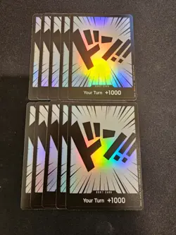 10x Rainbow Foil Silver DON !!! Card Playset - One Piece Card Game - English - Image 1