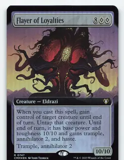 Flayer of Loyalties (Extended Art) #747 foil Magic the Gathering Card - Image 1
