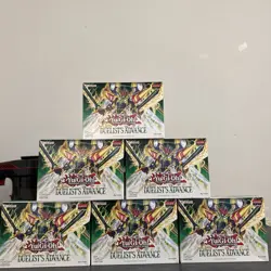 Lot of 6 Yu-Gi-Oh! Trading Card Game Duelist's Advance Box New 2025! - Image 1