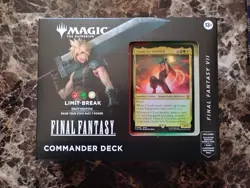 Magic the Gathering Final Fantasy Commander Deck Limit Break Cloud - Image 1