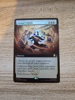 Avatar's Wrath (Extended Art) Avatar: The Last Airbender Foil - Image 1