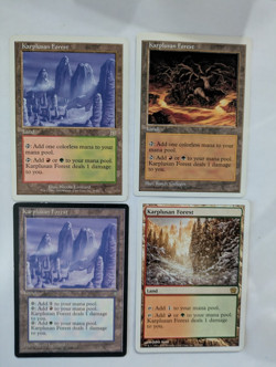 4 Karplusan Forest MTG NM Free shipping with tracking - Image 1