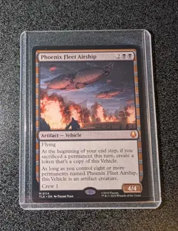 Phoenix Fleet Airship - Mythic #0114 Regular TLA NM MTG Pack Fresh - Image 1