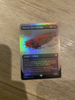 ?? MTG: Phoenix Fleet Airship Borderless FOIL Avatar The Last Airbender - Image 1