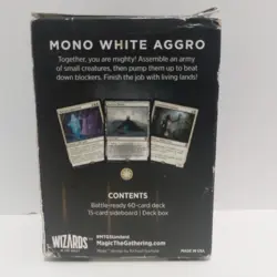 Magic: The Gathering Challenger Deck Mono White Aggro(See Pics) 195166138817 - Image 3